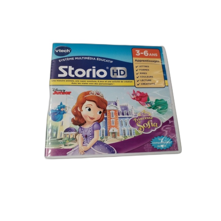 VTech Storio HD - Jeu Éducatif Princesse Sofia Disney Junior - 3-6 ans