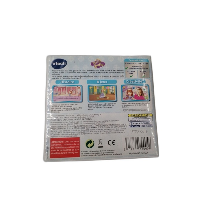 VTech Storio HD - Jeu Éducatif Princesse Sofia Disney Junior - 3-6 ans