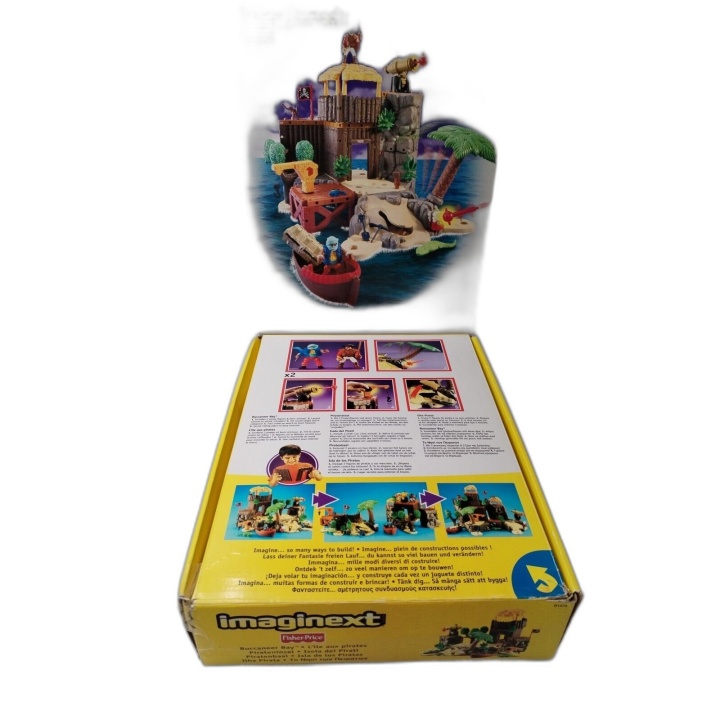 Fisher-Price Imaginext Ile des Pirates - Jeu de rôle figurines - 4-10