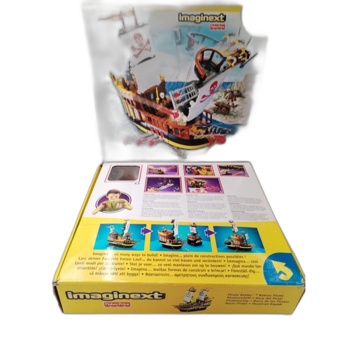 Imaginext Fisher-Price Bateau Pirate - Jeu d'aventure enfant 4-10 ans