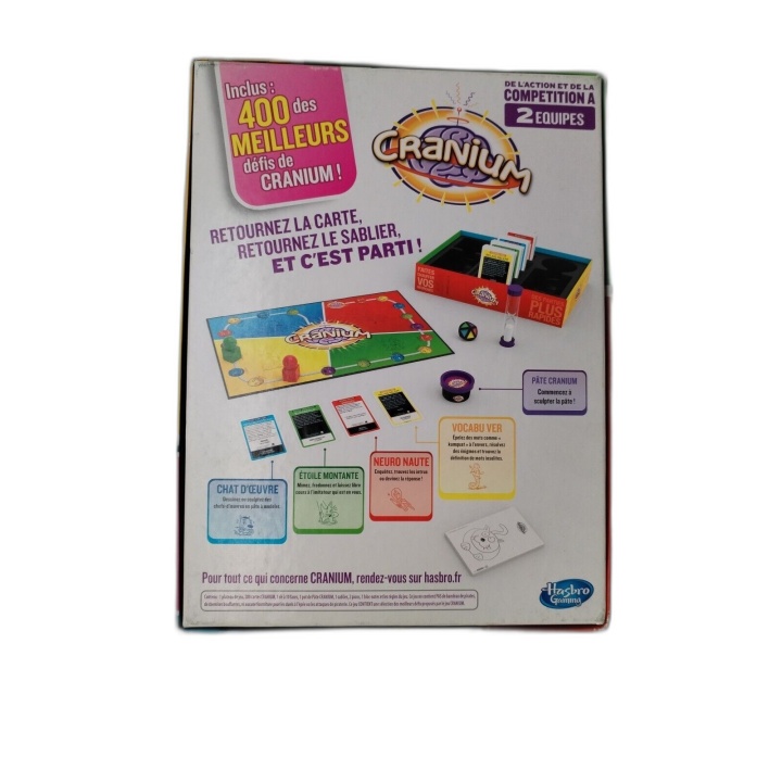 Cranium Compact Hasbro - Jeu de Société Ambiance 4+ Joueurs - 16 ans -