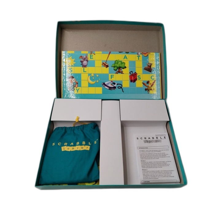 Scrabble Junior Mattel - Jeu de Lettres Enfant 2-4 Joueurs - 6 ans - 2
