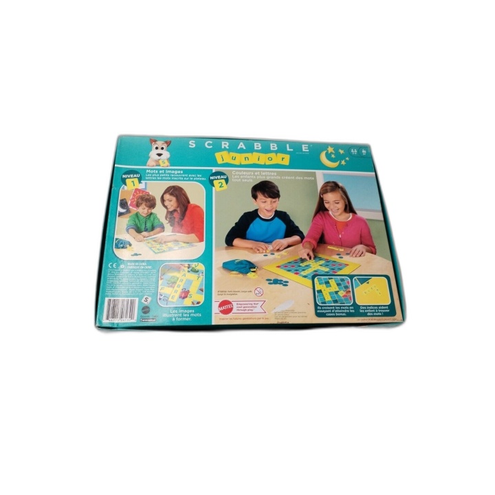 Scrabble Junior Mattel - Jeu de Lettres Enfant 2-4 Joueurs - 6 ans - 2