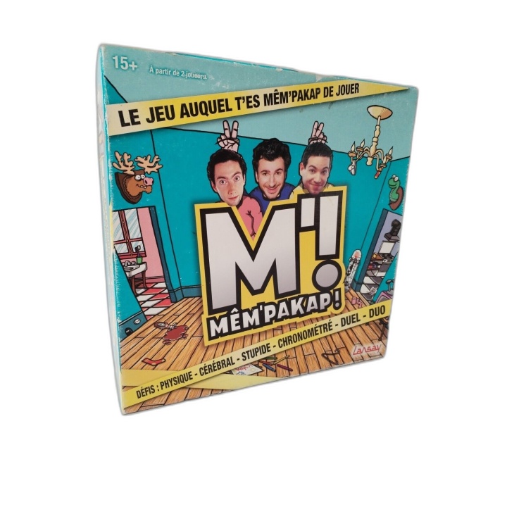 Mêm'Pakap ! - Lansay - Jeu de Défis Physiques et Cérébraux - 2 Joueurs