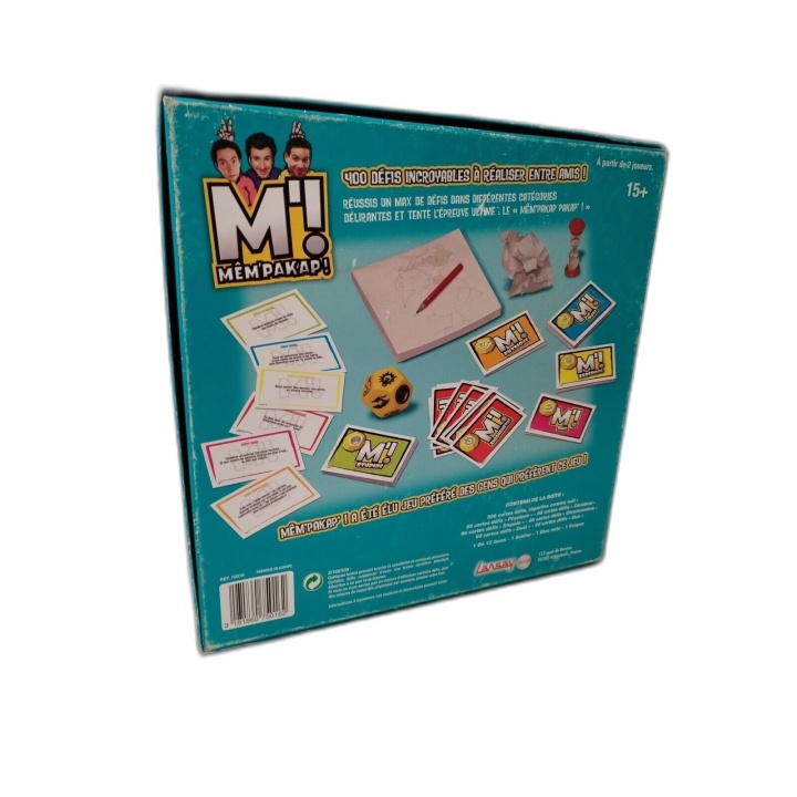 Mêm'Pakap ! - Lansay - Jeu de Défis Physiques et Cérébraux - 2 Joueurs