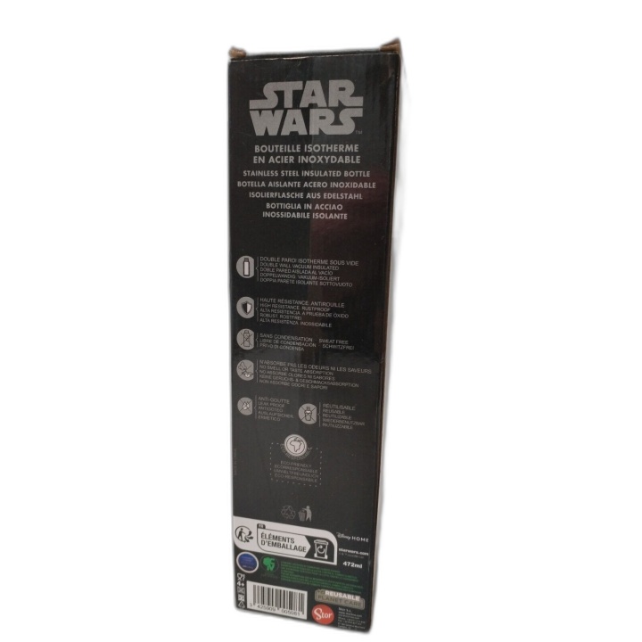 Gourde Isotherme Star Wars Acier Inoxydable 472ml - Darth Vader Stormt