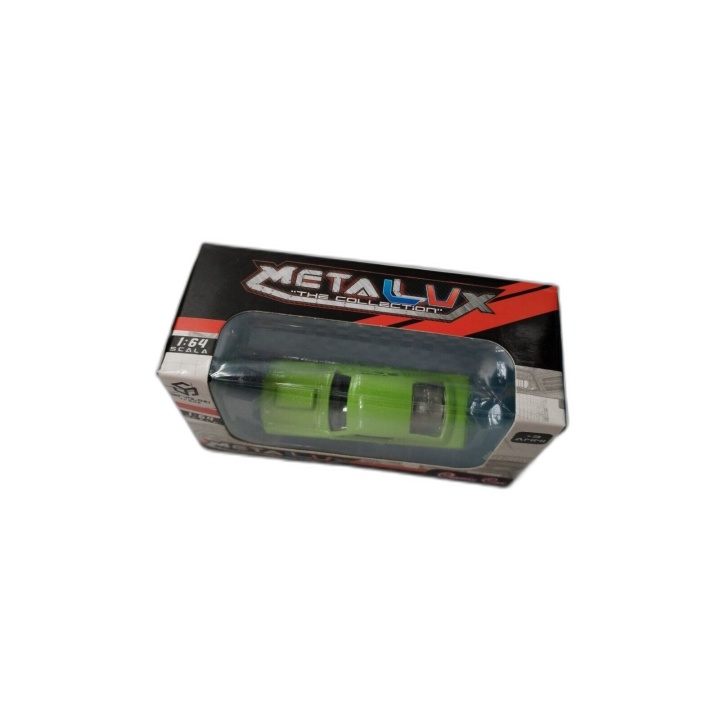 MetaLux Classic Car - Voiture Miniature Métal 1:64 - Ford Mustang Vert