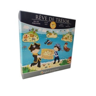 Rêve de Trésor - Oxybul Éveil et Jeux - Jeu Parcours Pirates 2-5 Joueu