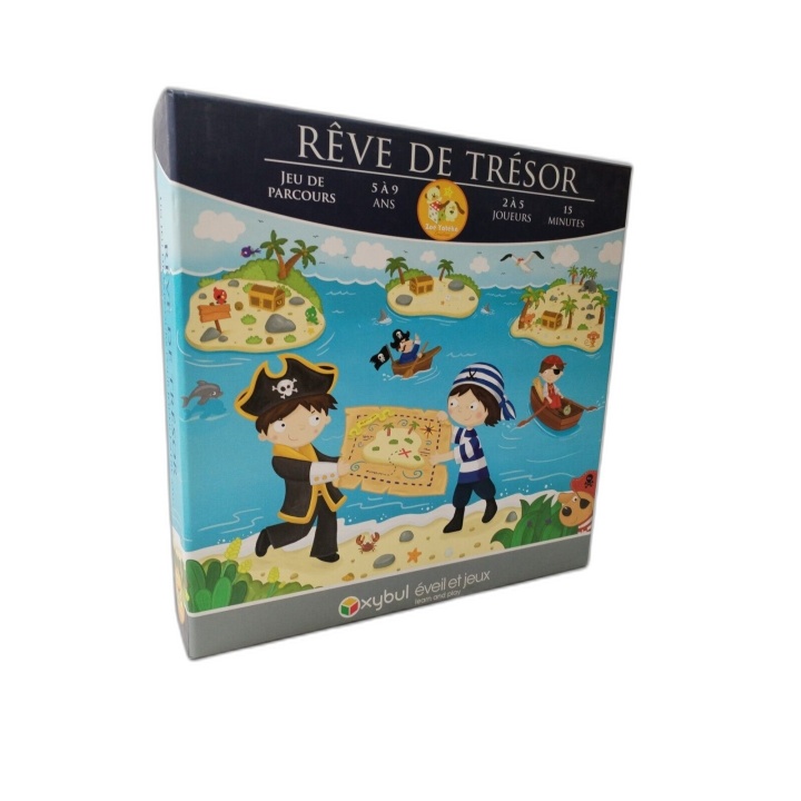 Rêve de Trésor - Oxybul Éveil et Jeux - Jeu Parcours Pirates 2-5 Joueu