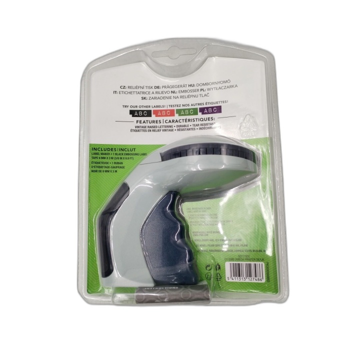 DYMO Omega Embosseur Manuel à Cadran - Étiqueteuse Gaufrage - Neuf Sou