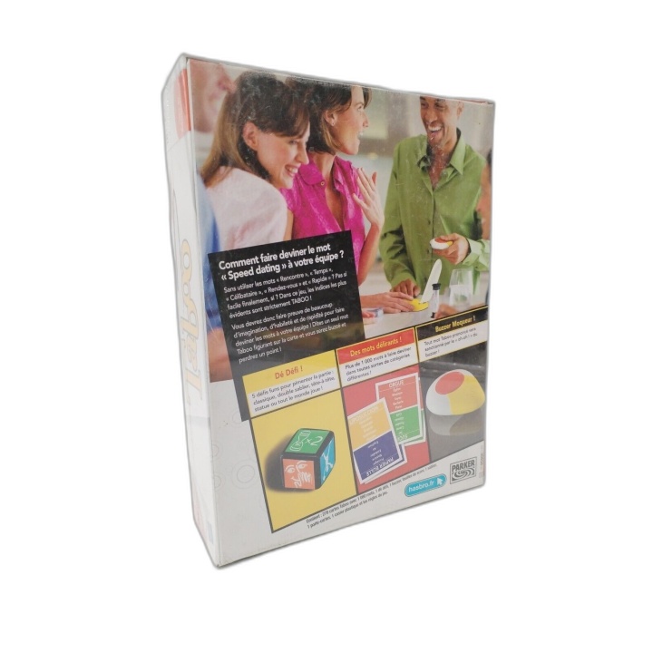 Taboo - Hasbro - Jeu de société mots interdits 4+ joueurs - 16 ans - N