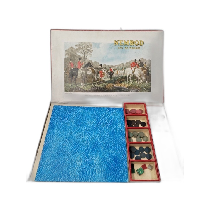 Nemrod Jeu de Chasse - Miro Company Paris - Jeu Ancien de Société - Oc