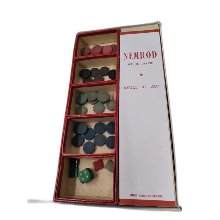 Nemrod Jeu de Chasse - Miro Company Paris - Jeu Ancien de Société - Oc