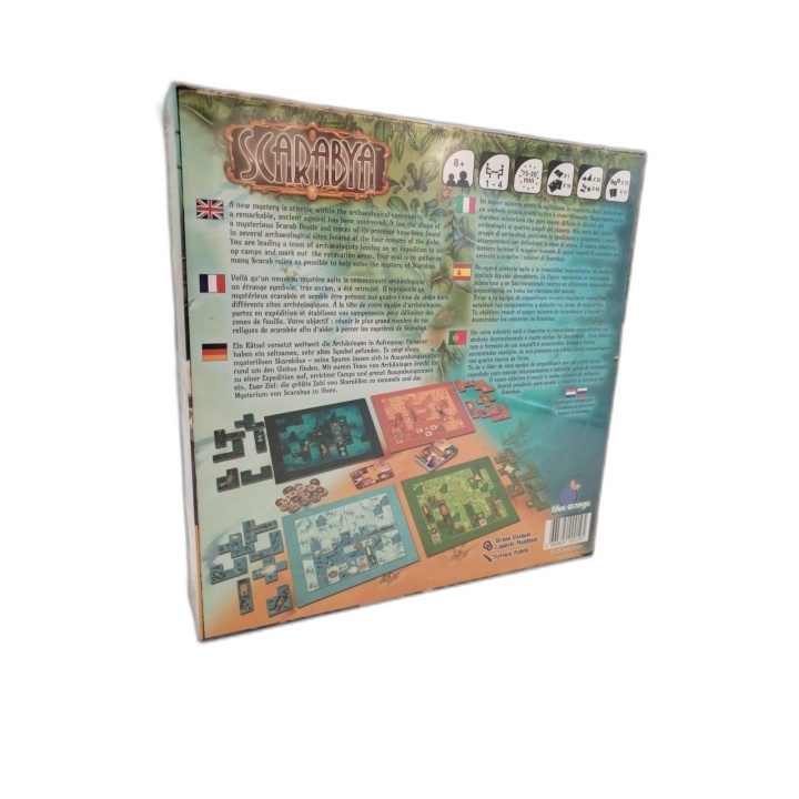 Scarabya - Blue Orange - Jeu de Réflexion 1-4 Joueurs - 8 ans+ - Neuf