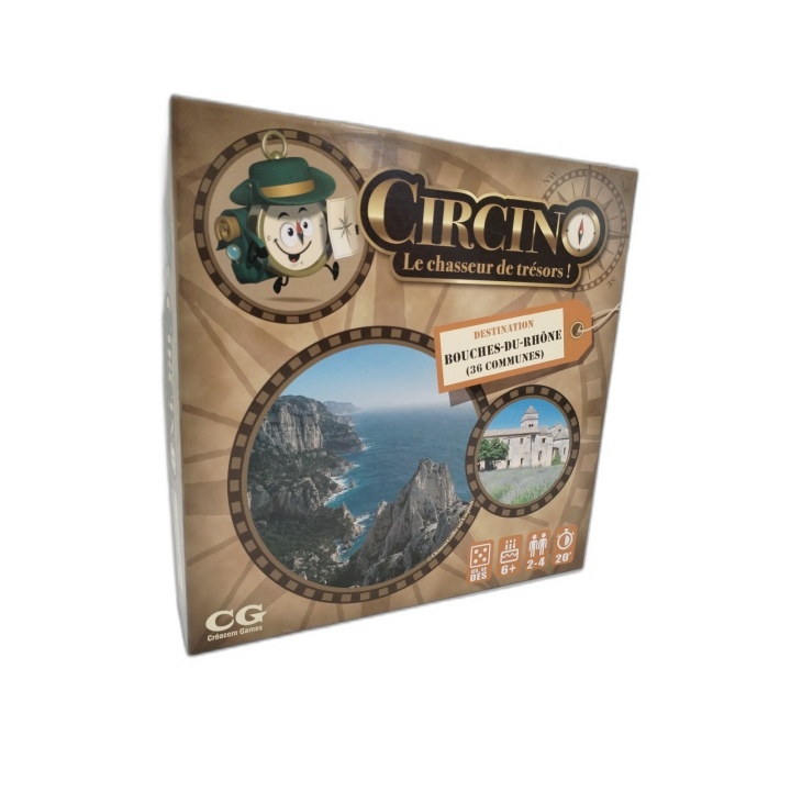 Circino Le Chasseur de Trésors Bouches-du-Rhône - Créacom Games - Jeu 