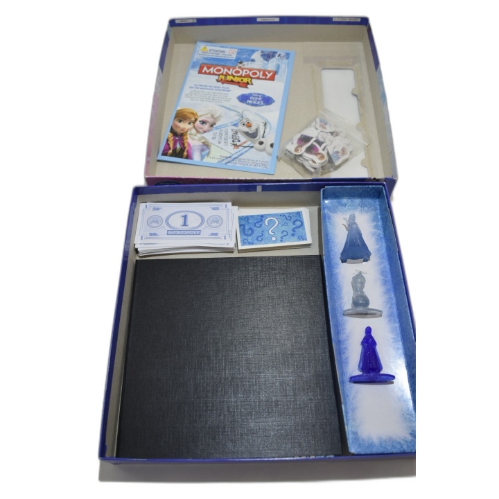 Monopoly Junior Reine des Neiges Disney - Hasbro - Jeu Enfant 2-3 Joue