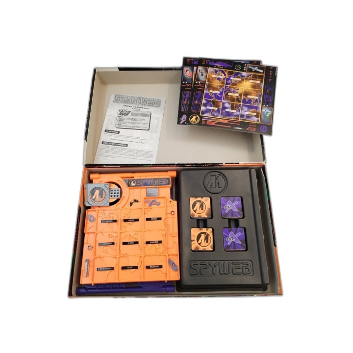 Action Man Spyweb - MB Jeux - Jeu Espionnage 2 Joueurs - 6 ans - Occas