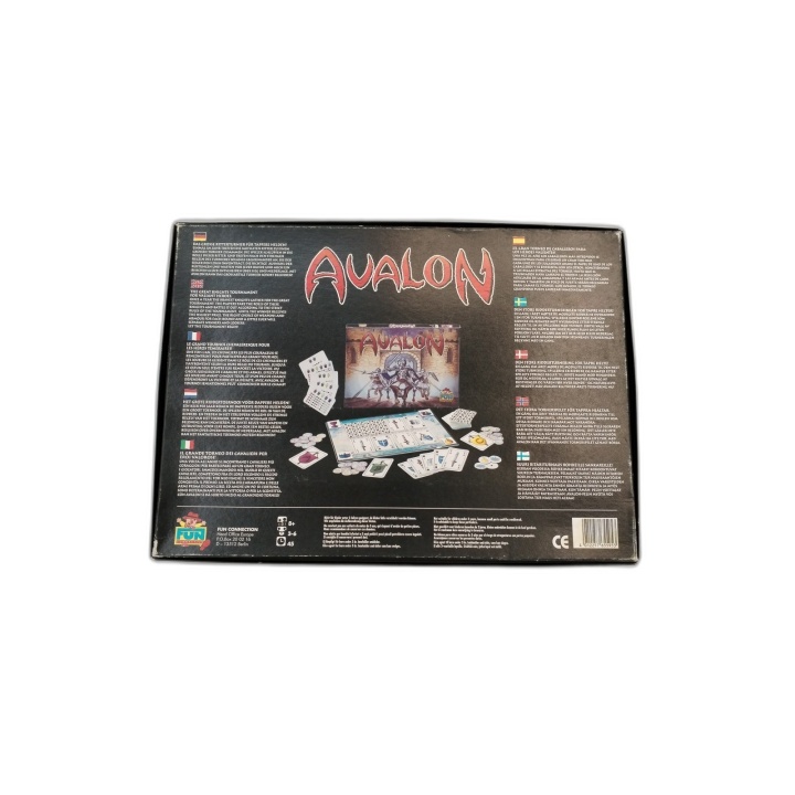 Avalon - Fun Connection - Jeu de Stratégie Médiéval - Occasion Complet