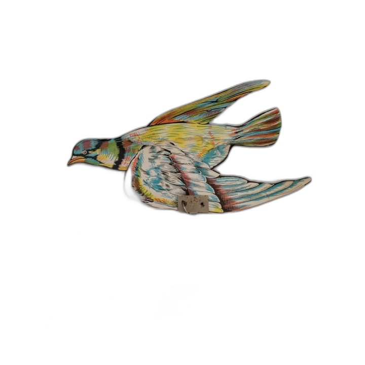 Lot 3 Cibles Tir au Pigeon Jeu Forain Vintage - Oiseaux Carton 30x16cm