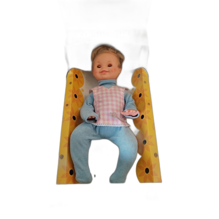 Grande Poupée Patachon 50 Petitcollin - Jouet Ancien Vintage - Boîte d