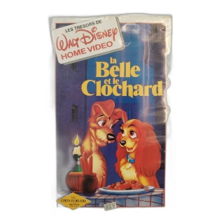 La Belle et le Clochard - Cassette VHS Walt Disney - Les Trésors Disne