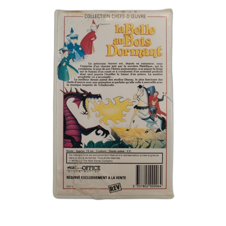 La Belle au Bois Dormant - Walt Disney Home Video - Cassette VHS - Les