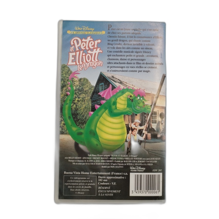 Peter et Elliott le Dragon - Walt Disney Grands Classiques - Cassette