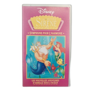 La Petite Sirène - Symphonie pour l'Harmonie - Cassette VHS Disney - A