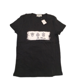 T-Shirt Les Olivades Noir Taille 4 - Croix de Camargue & Manade - Neuf