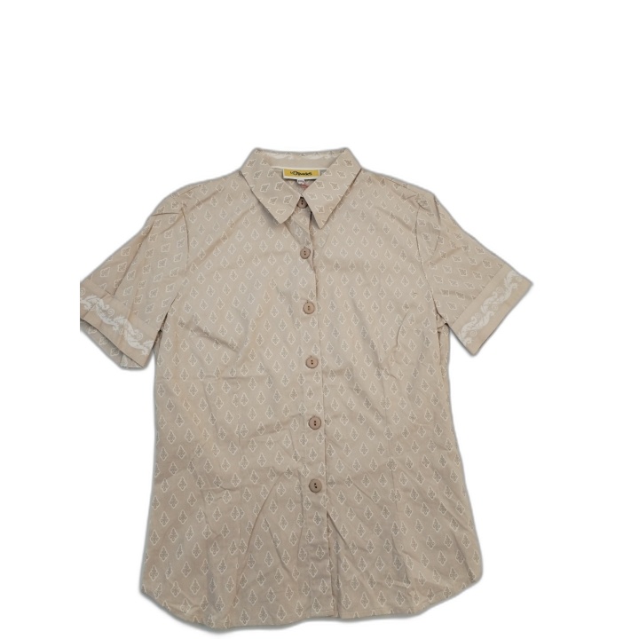 Chemisier Les Olivades Taille 36 Beige Sable - Motifs Provençaux - Man