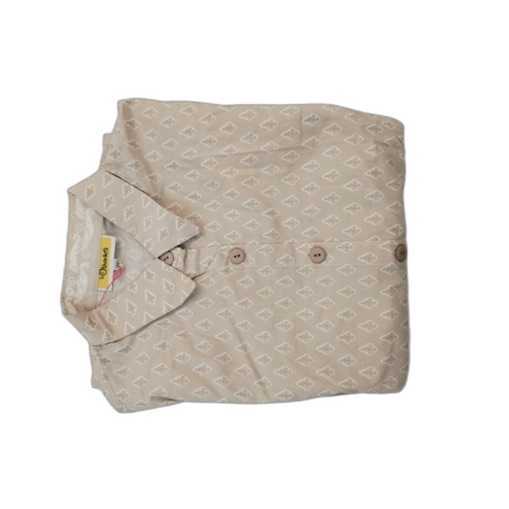 Chemisier Les Olivades Femme T38 - Imprimé Provençal Beige Sable - Sty