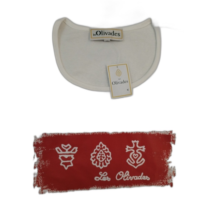 T-Shirt Les Olivades Blanc Neuf - Motifs Camargue Manade - Taille 3 - 