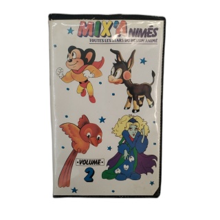 Mix'Animés Volume 2 - Toutes les Stars du Dessin Animé - Cassette VHS