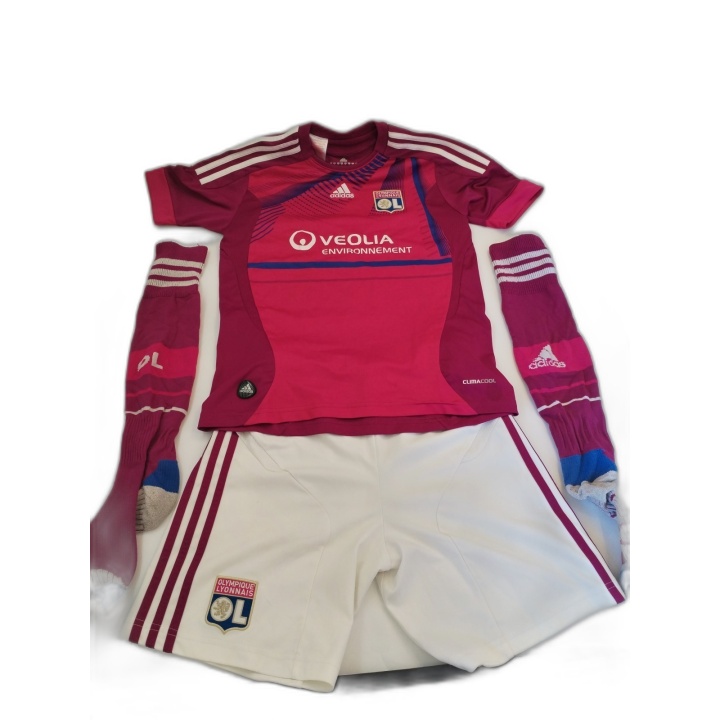 Kit Enfant Olympique Lyonnais Adidas Extérieur - Maillot + Short + Cha