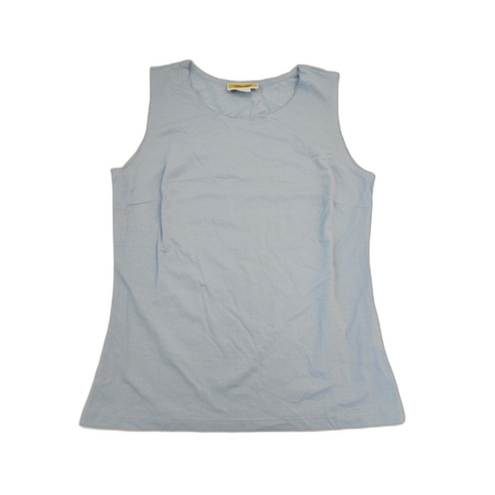 Les Olivades Débardeur Femme Bleu Ciel Sans Manches Taille 3 - Soleiad