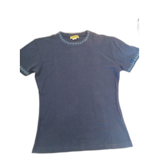 T-Shirt Les Olivades Bleu Marine Brodé Taille 3 - Marque Provençale So
