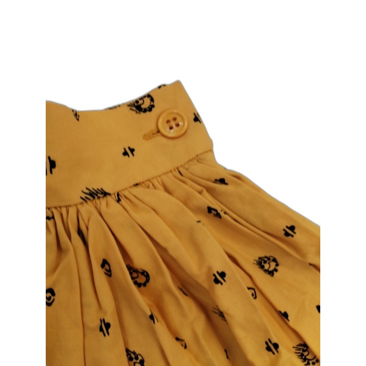 Jupe Provençale Les Olivades Taille 36 - Imprimé Floral Jaune Soleil -