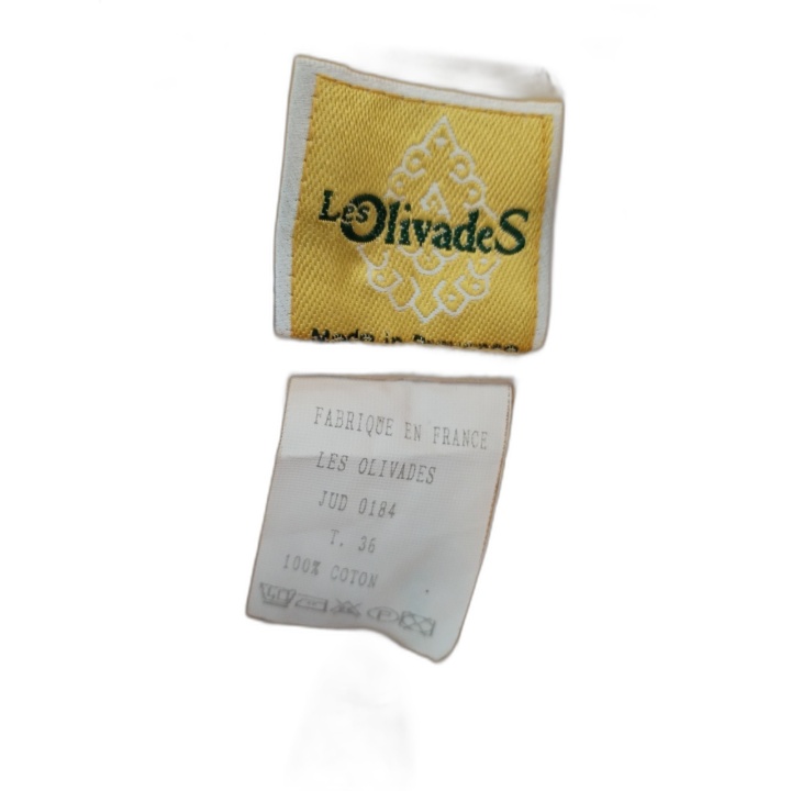 Jupe Provençale Les Olivades Taille 36 - Imprimé Floral Jaune Soleil -