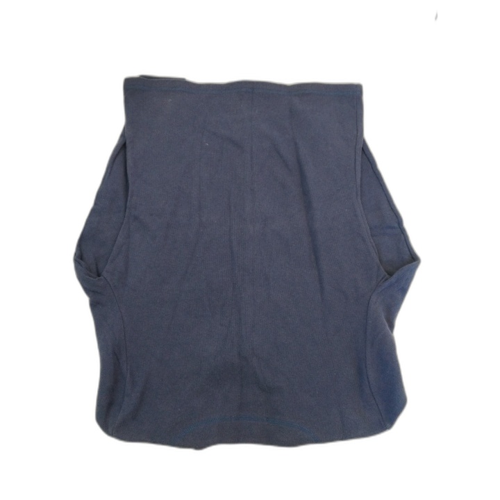 Gilet Les Olivades Bleu Ardoise Col Rond Boutons Coton - Taille 2 - Pr