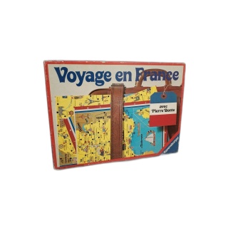 Voyage en France avec Pierre Bonte - Ravensburger 1978 - Jeu de sociét