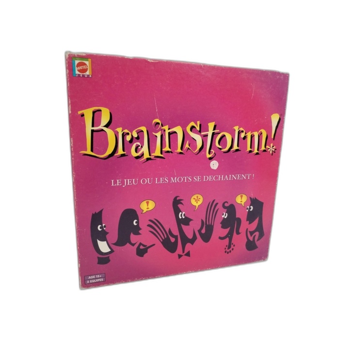 Brainstorm ! - Mattel - Jeu de Mots 2 Équipes - 15 ans+ - Occasion Com