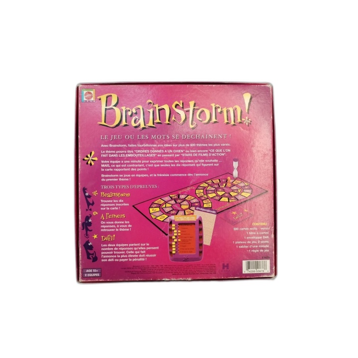 Brainstorm ! - Mattel - Jeu de Mots 2 Équipes - 15 ans+ - Occasion Com