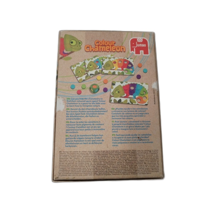 Colour Chameleon - Jumbo - Jeu Reconnaissance Couleurs 2-4 Joueurs - 3