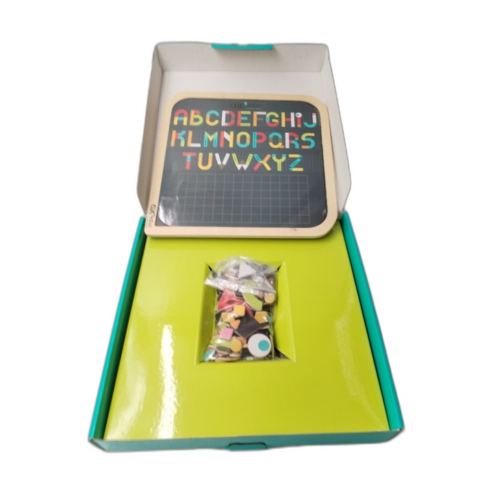 Clic'Educ Mosaï Color - Tableau Magnétique Bois 120 Pièces - Jeu Éduca