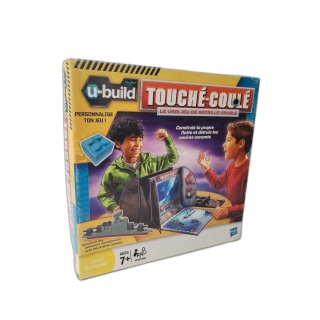 U-Build Touché-Coulé Hasbro - Bataille Navale Personnalisable - 2 Joue