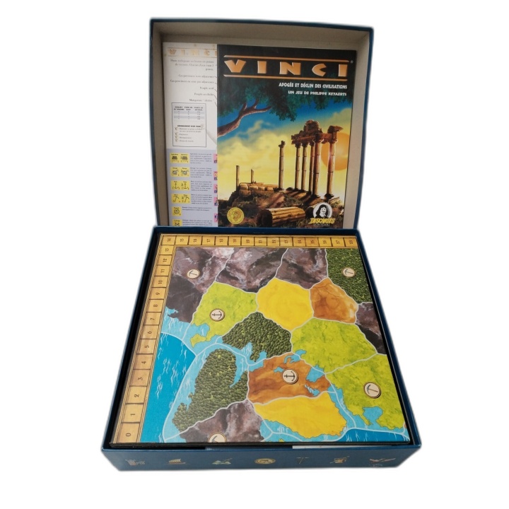 Vinci Apogée et Déclin des Civilisations - Descartes - Jeu Stratégie 3