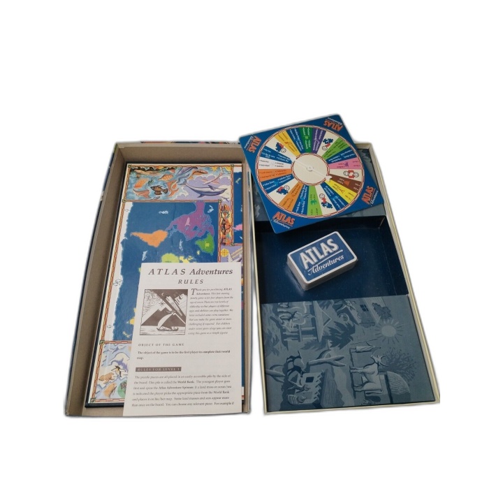 Atlas Adventures - The Green Board Game Co - Jeu Géographie Famille -