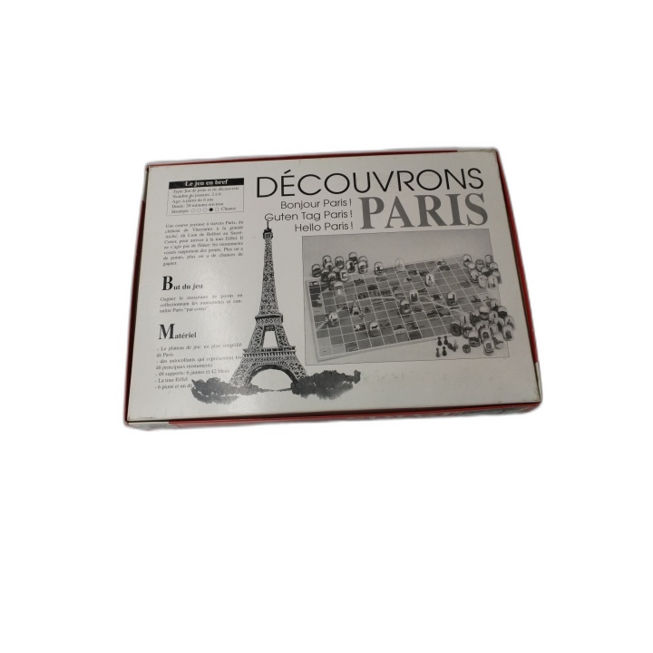 Découvrons Paris - Schmidt - Jeu de société culture & voyage - Occasio