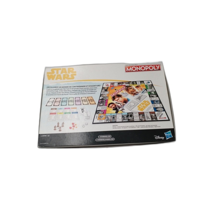 Monopoly Star Wars Solo - Hasbro Disney - Jeu Famille 2-4 Joueurs - 8