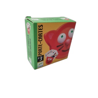 Porte-Cartes Chat - Djeco - Accessoire Jeu de Cartes Enfant - Dès 3 an
